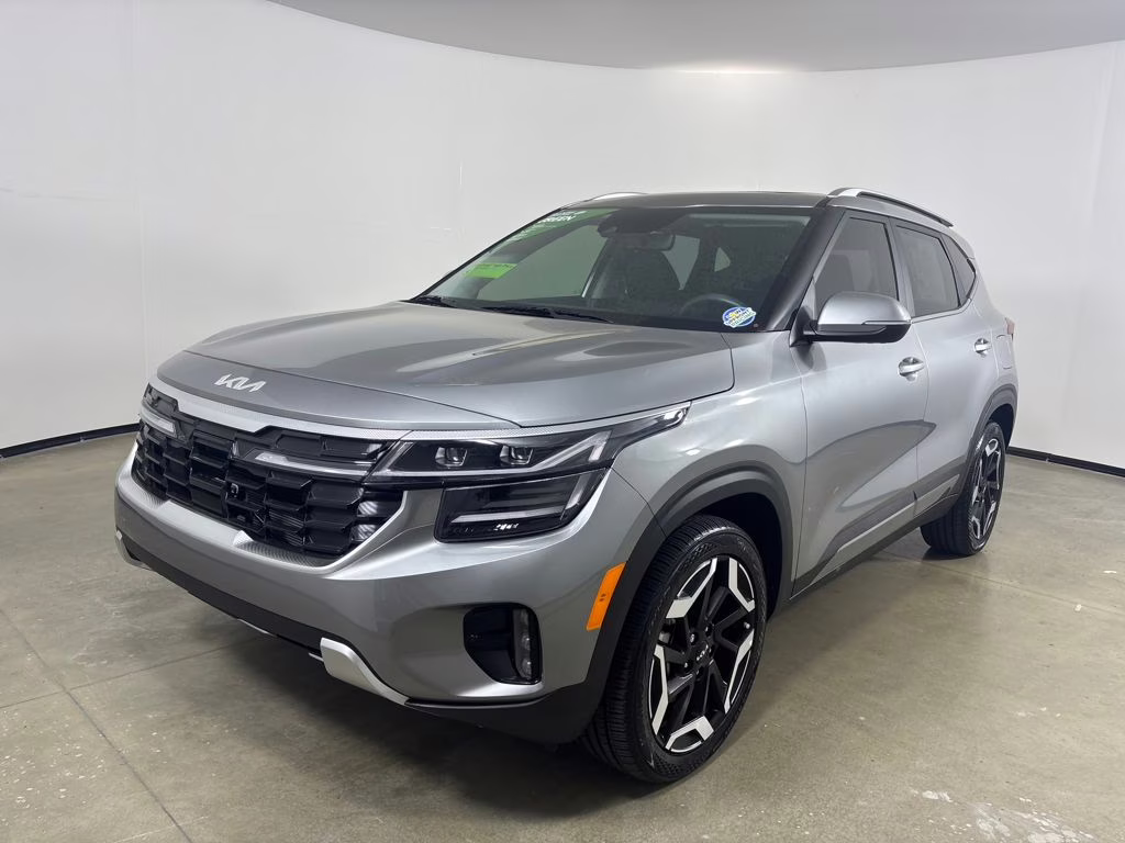 2025 Steel Gray Kia Seltos SX AWD SUV