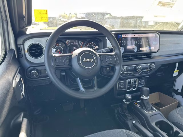 2026 Bright White Clearcoat Jeep Gladiator Sport 4X4 Truck