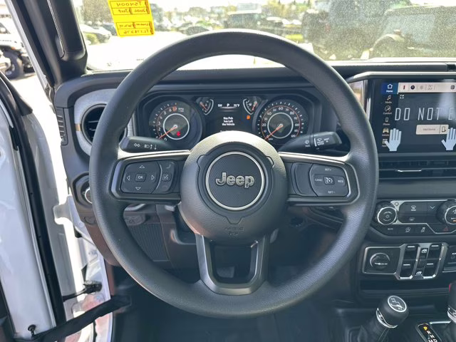 2026 Bright White Clearcoat Jeep Gladiator Sport 4X4 Truck