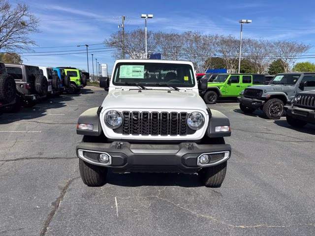 2026 Bright White Clearcoat Jeep Gladiator Sport 4X4 Truck