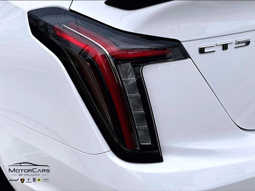 2023 Summit White Cadillac CT5 V-Series 120th Anniversary Edition w/ Delivery Mil RWD Sedan