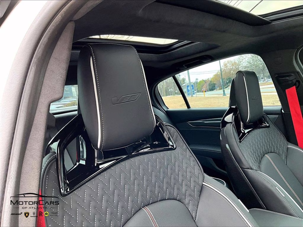 2023 Summit White Cadillac CT5 V-Series 120th Anniversary Edition w/ Delivery Mil RWD Sedan