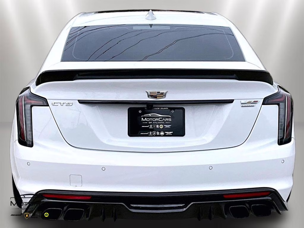 2023 Summit White Cadillac CT5 V-Series 120th Anniversary Edition w/ Delivery Mil RWD Sedan
