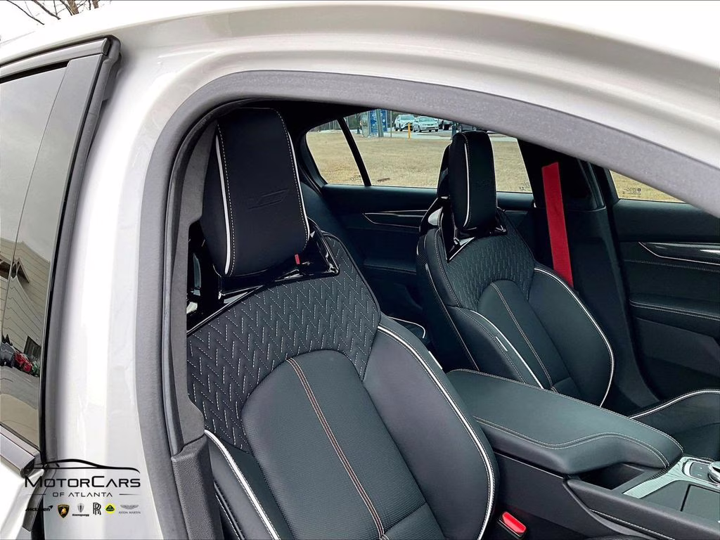 2023 Summit White Cadillac CT5 V-Series 120th Anniversary Edition w/ Delivery Mil RWD Sedan