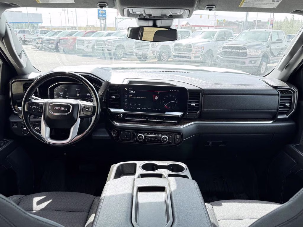 2023 Summit White GMC Sierra 1500 SLE 4X4 Truck