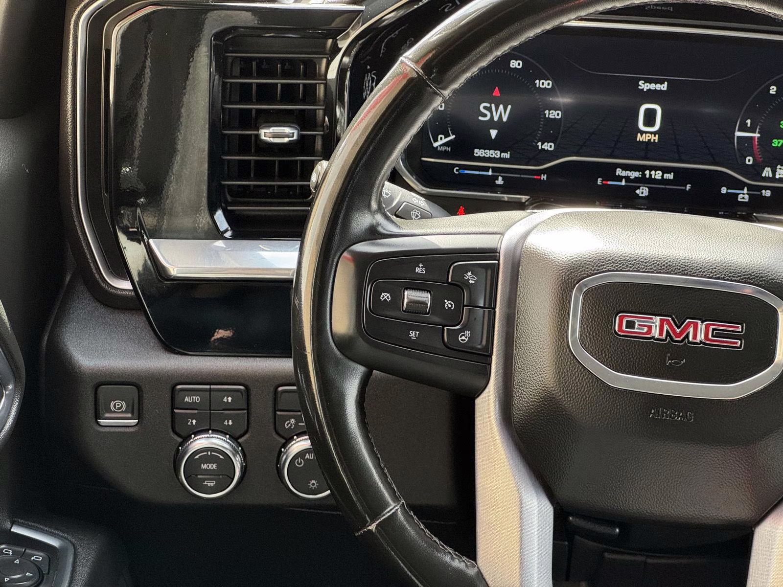 2023 Summit White GMC Sierra 1500 SLE 4X4 Truck