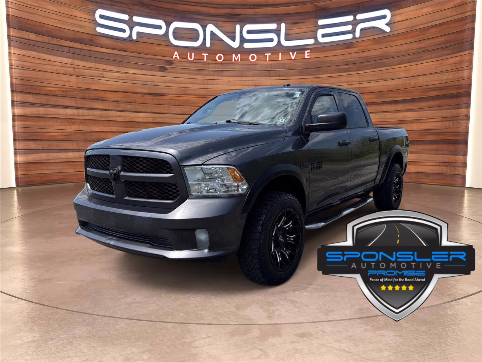 2014 Granite Crystal Metallic Clearcoat Ram 1500 Express 4X4 Truck