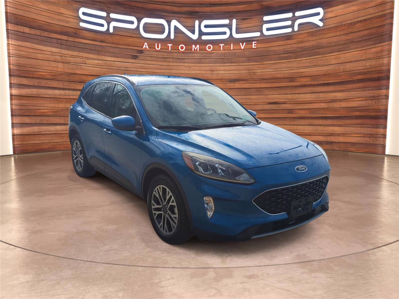 2020 Velocity Blue Ford Escape SEL FWD SUV