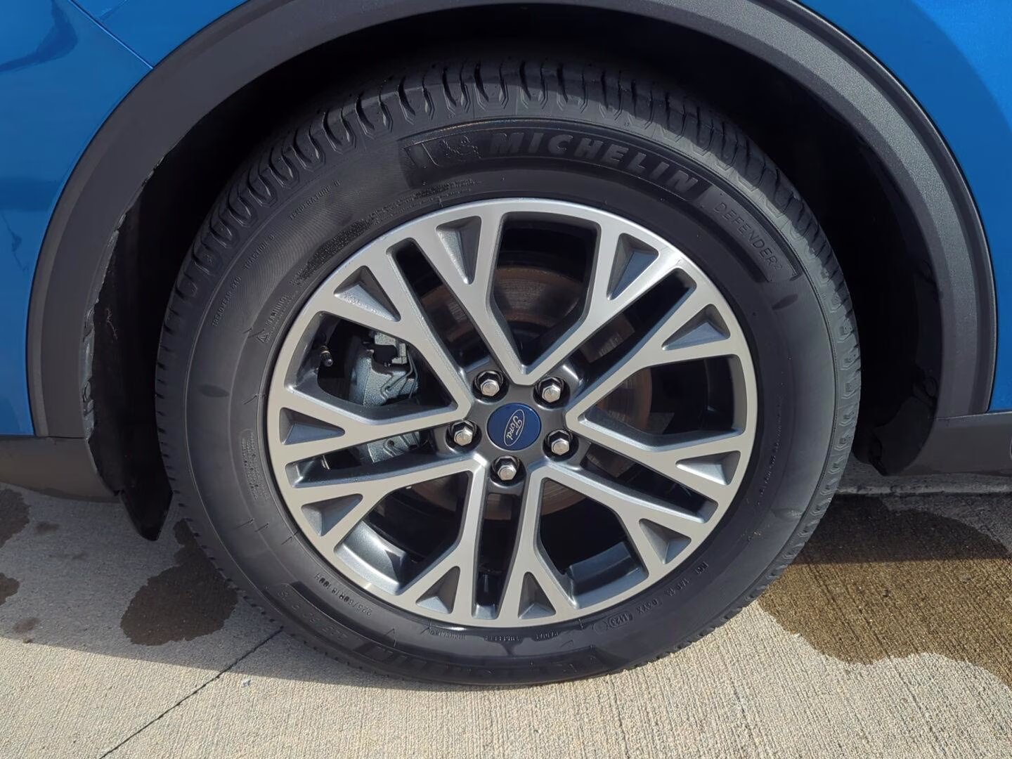 2020 Velocity Blue Ford Escape SEL FWD SUV
