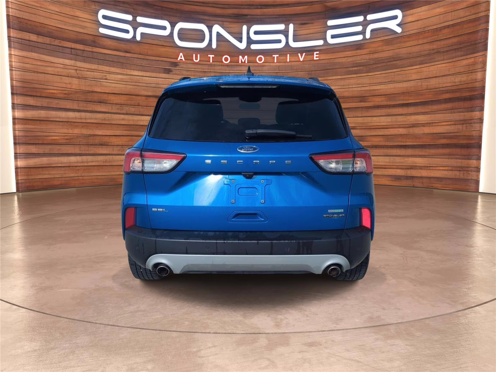 2020 Velocity Blue Ford Escape SEL FWD SUV