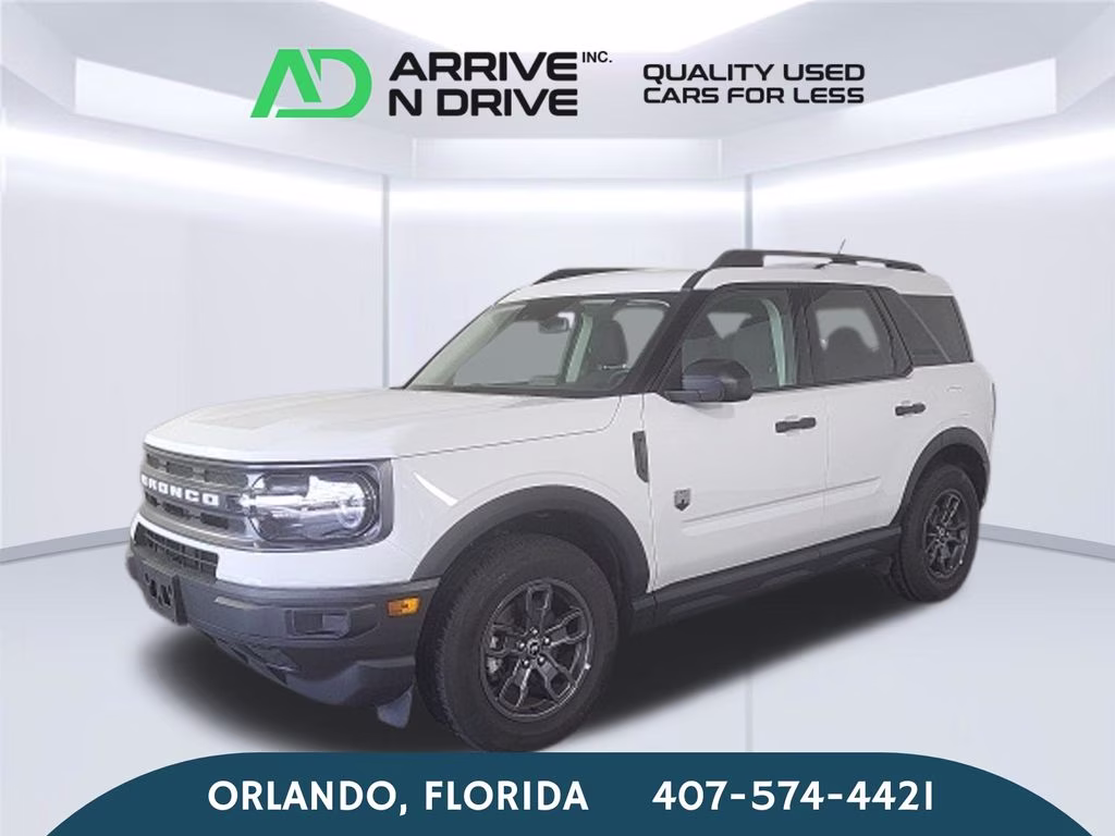 2024 Oxford White Ford Bronco Sport Big Bend 4X4 SUV