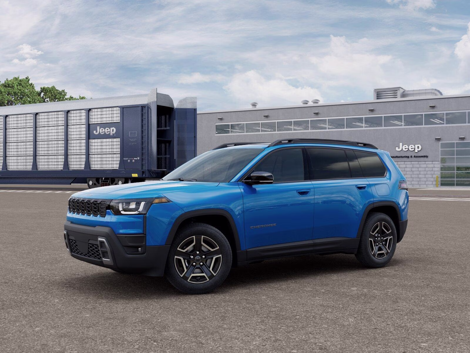 2026 Hydro Blue Pearl Coat Jeep Cherokee Cherokee Limited 4x4 4X4 SUV