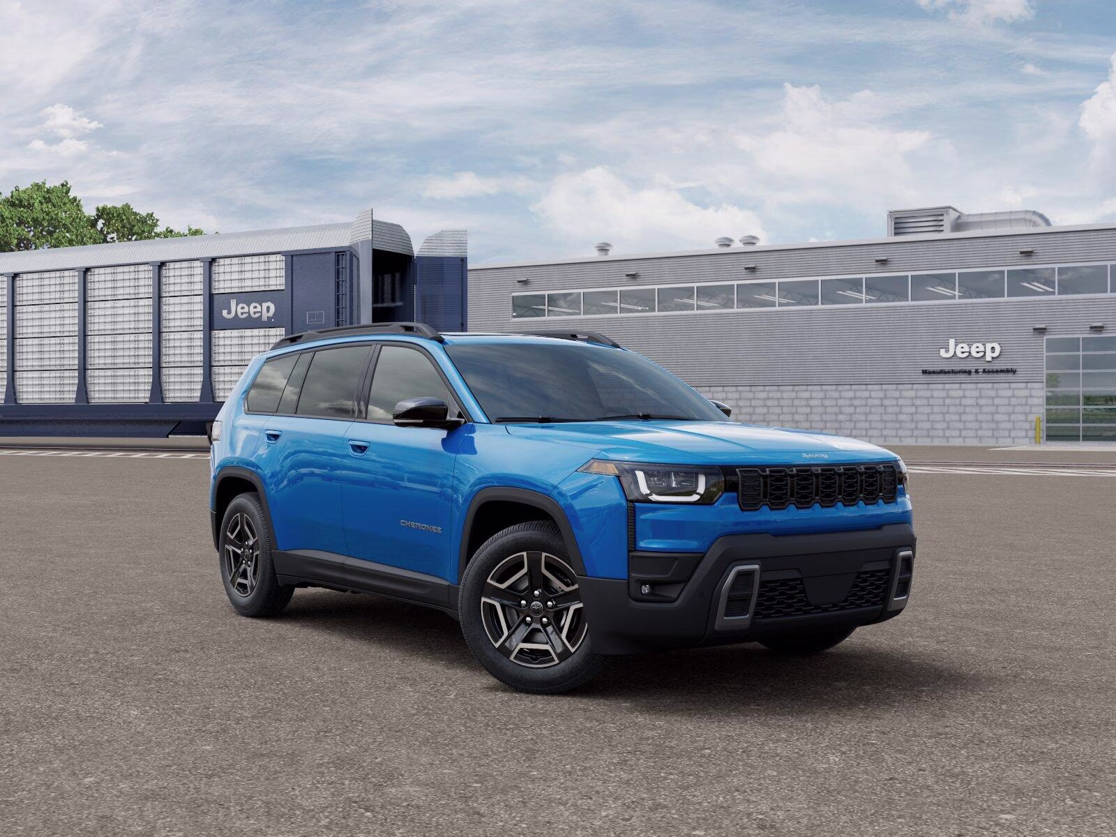 2026 Hydro Blue Pearl Coat Jeep Cherokee Cherokee Limited 4x4 4X4 SUV