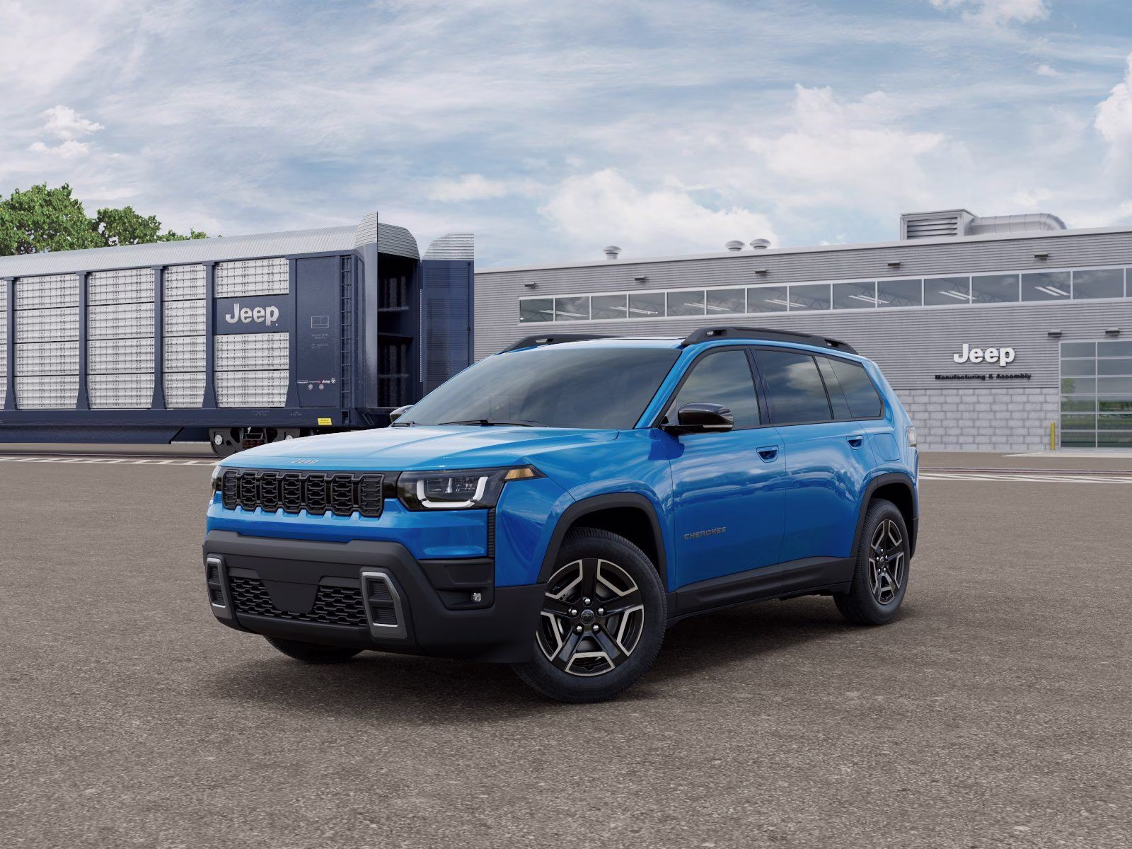 2026 Hydro Blue Pearlcoat Jeep Cherokee Limited 4X4 SUV