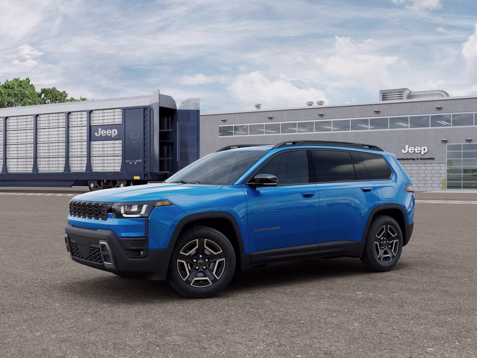 2026 Hydro Blue Pearlcoat Jeep Cherokee Limited 4X4 SUV
