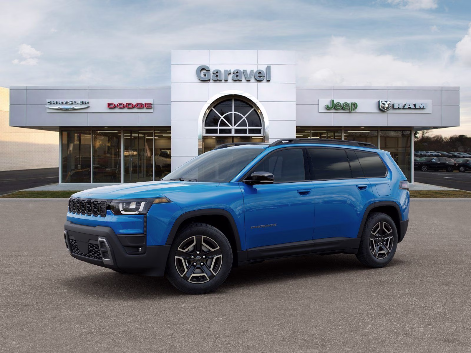 2026 Hydro Blue Pearlcoat Jeep Cherokee Limited 4X4 SUV