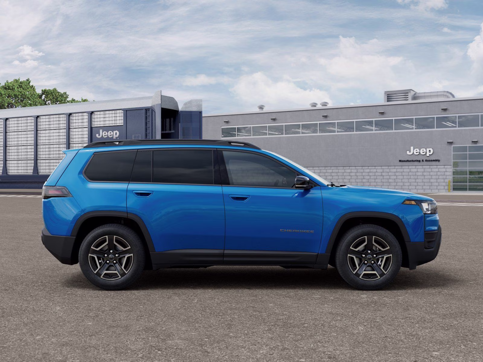 2026 Hydro Blue Pearlcoat Jeep Cherokee Limited 4X4 SUV