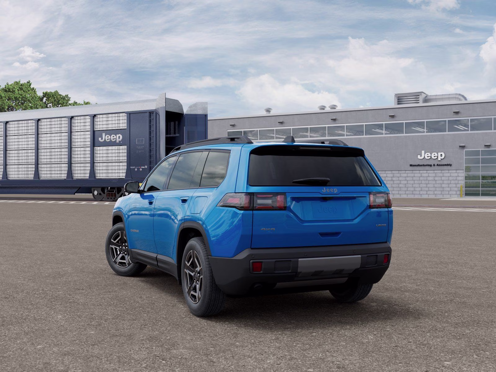 2026 Hydro Blue Pearlcoat Jeep Cherokee Limited 4X4 SUV