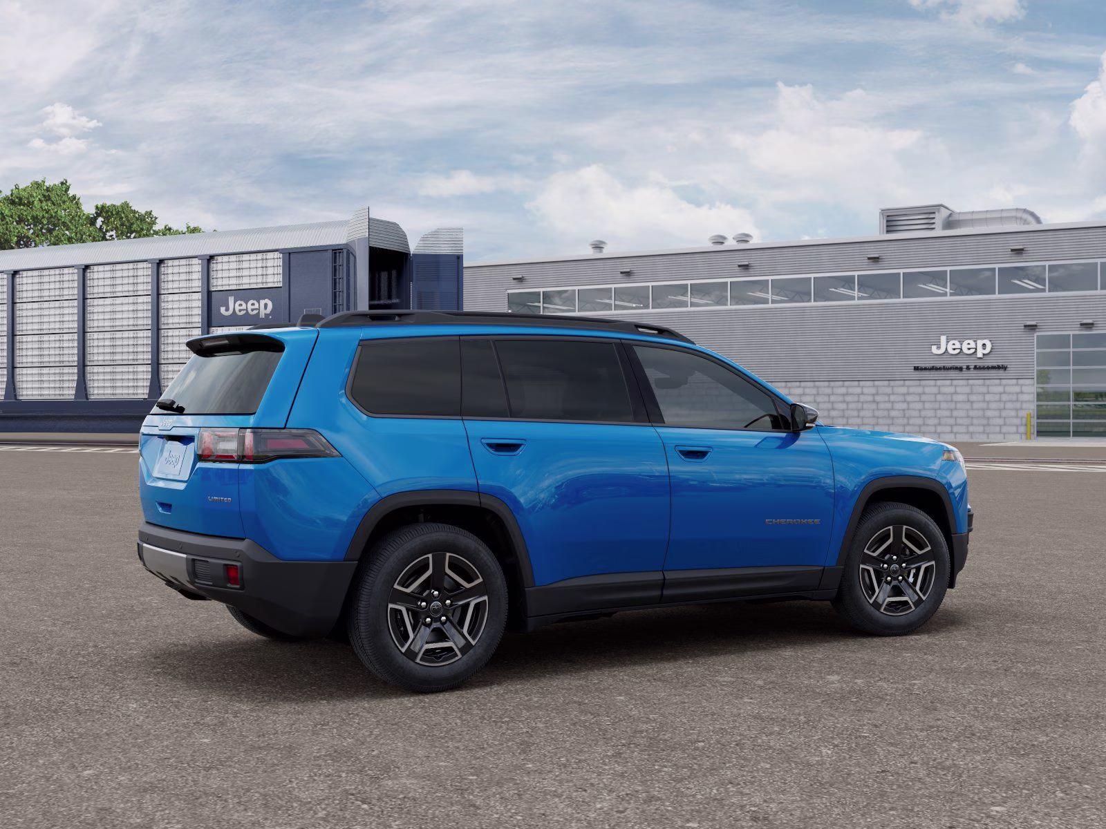 2026 Hydro Blue Pearlcoat Jeep Cherokee Limited 4X4 SUV