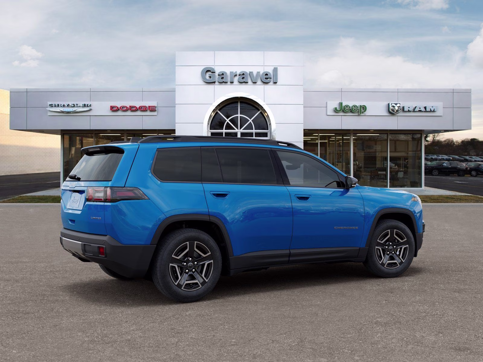 2026 Hydro Blue Pearlcoat Jeep Cherokee Limited 4X4 SUV