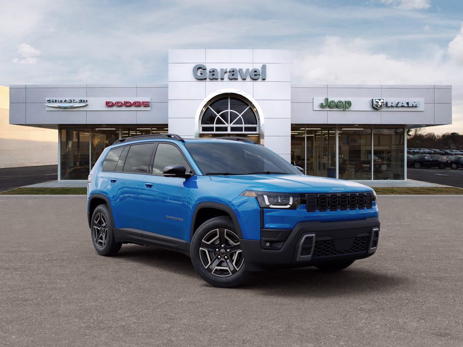 2026 Hydro Blue Pearlcoat Jeep Cherokee Limited 4X4 SUV