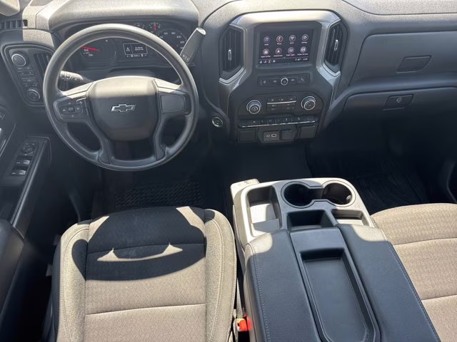 2023 Summit White Chevrolet Silverado 1500 Custom Trail Boss 4X4 Truck