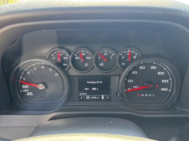 2023 Summit White Chevrolet Silverado 1500 Custom Trail Boss 4X4 Truck