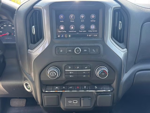 2023 Summit White Chevrolet Silverado 1500 Custom Trail Boss 4X4 Truck