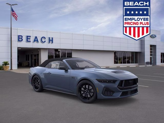 2026 Vapor Blue Metallic Ford Mustang GT Premium RWD Convertible