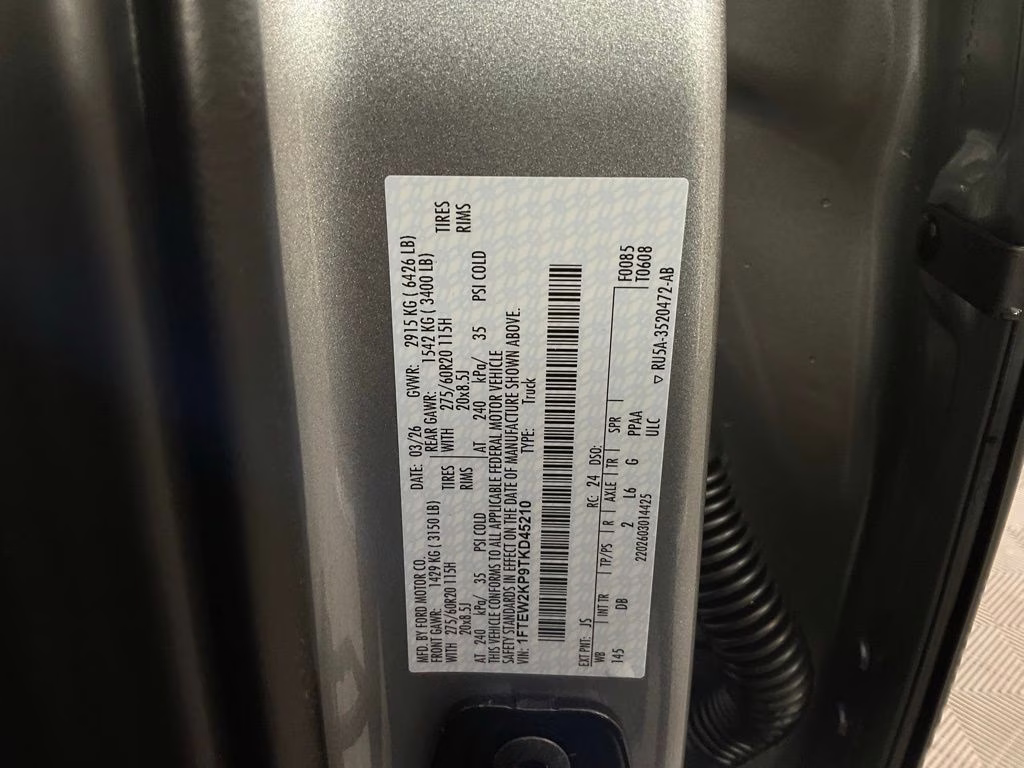 2026 Silver Metallic Ford F-150 STX RWD Truck