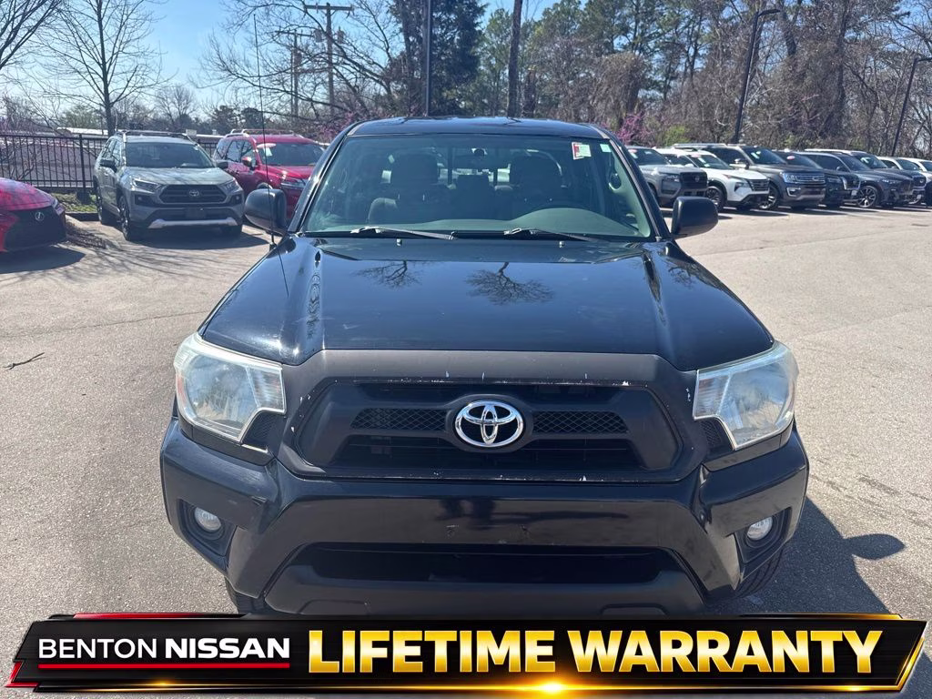 2015 Black Toyota Tacoma Base 4X4 Truck