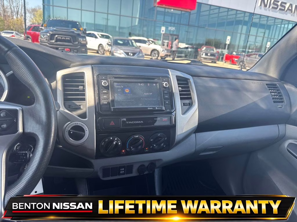 2015 Black Toyota Tacoma Base 4X4 Truck