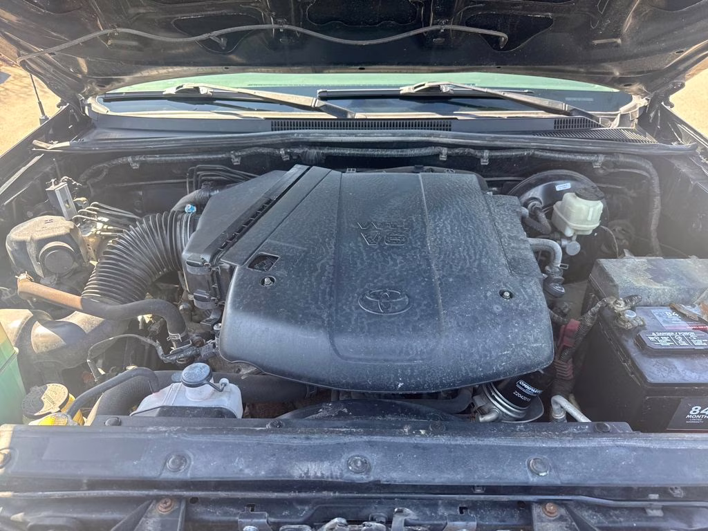 2015 Black Toyota Tacoma Base 4X4 Truck