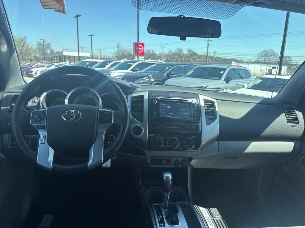 2015 Black Toyota Tacoma Base 4X4 Truck