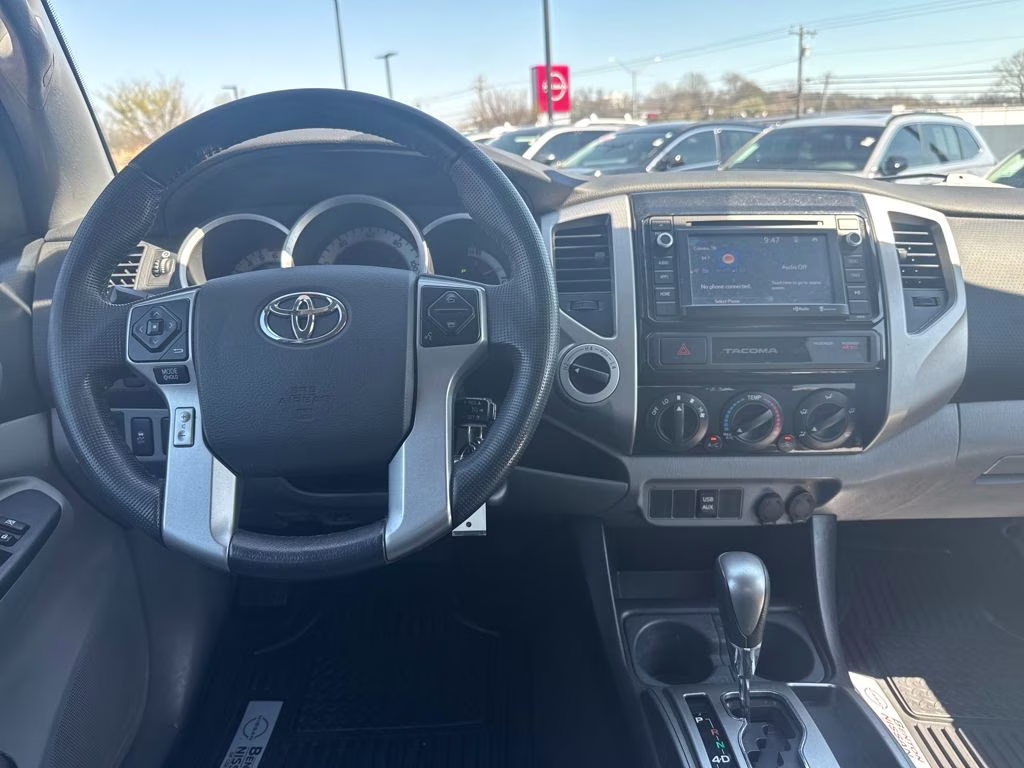2015 Black Toyota Tacoma Base 4X4 Truck