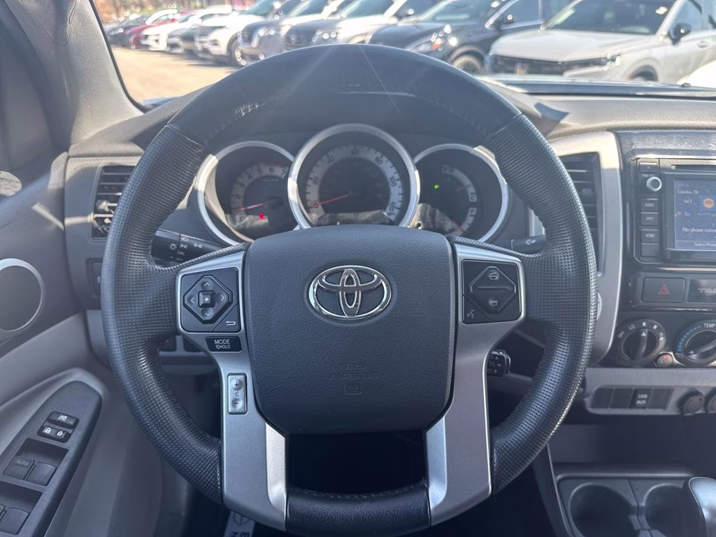 2015 Black Toyota Tacoma Base 4X4 Truck