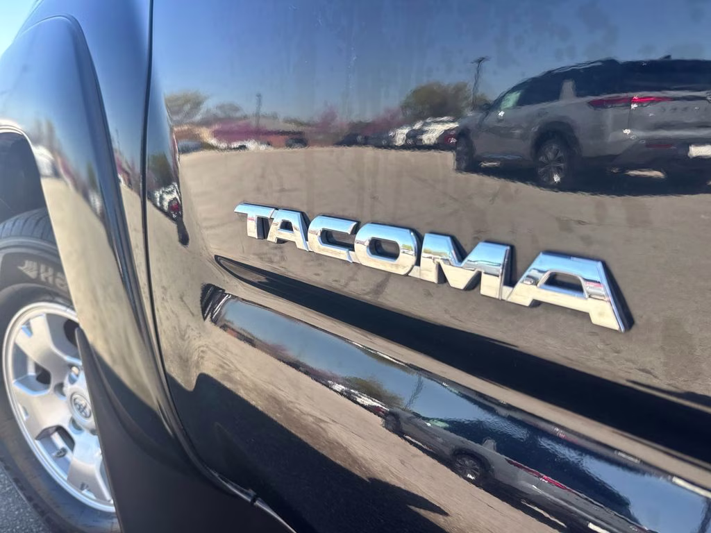 2015 Black Toyota Tacoma Base 4X4 Truck