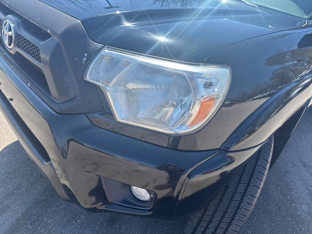 2015 Black Toyota Tacoma Base 4X4 Truck