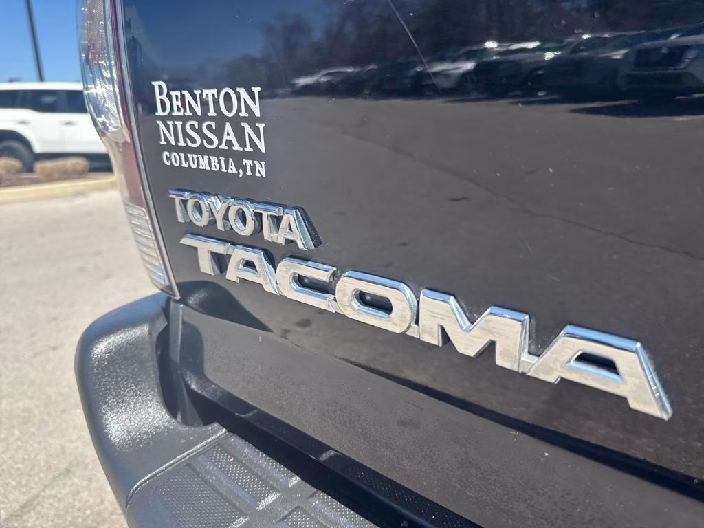 2015 Black Toyota Tacoma Base 4X4 Truck
