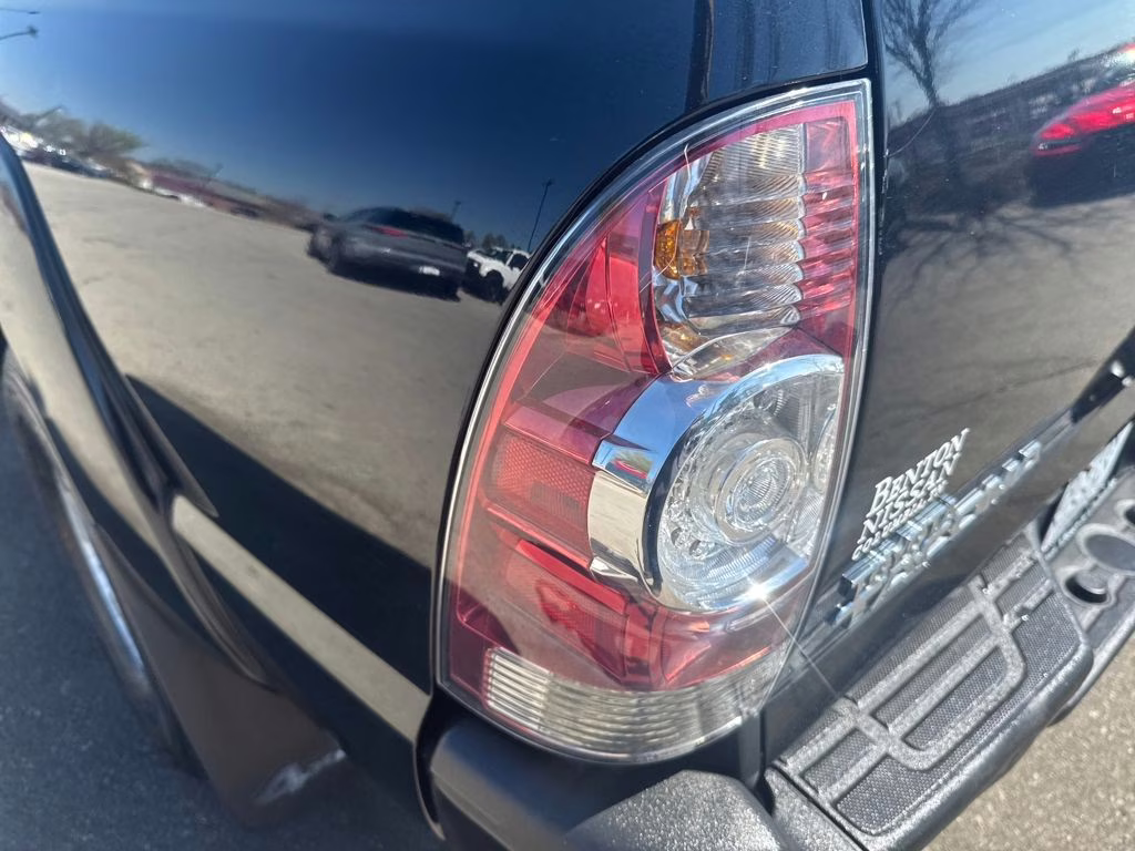 2015 Black Toyota Tacoma Base 4X4 Truck