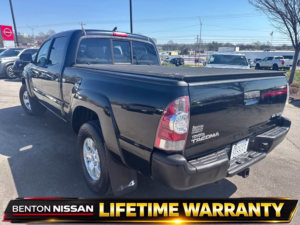 2015 Black Toyota Tacoma Base 4X4 Truck