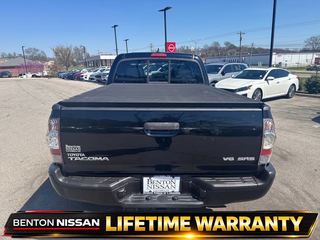 2015 Black Toyota Tacoma Base 4X4 Truck