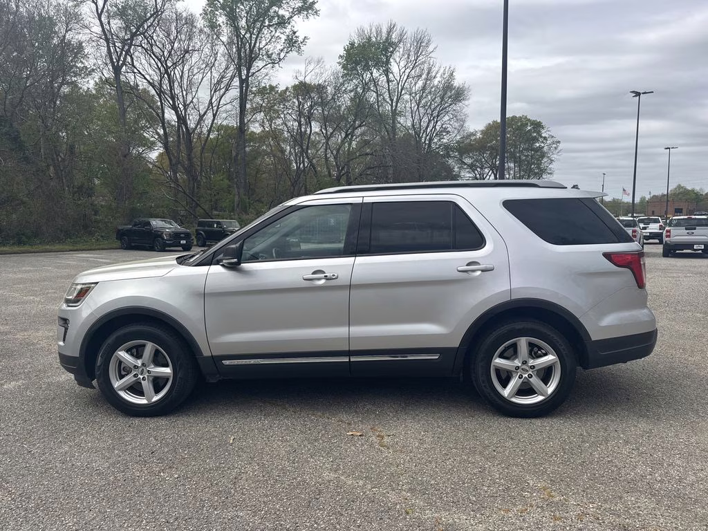 2019 Ingot Silver Ford Explorer XLT FWD SUV
