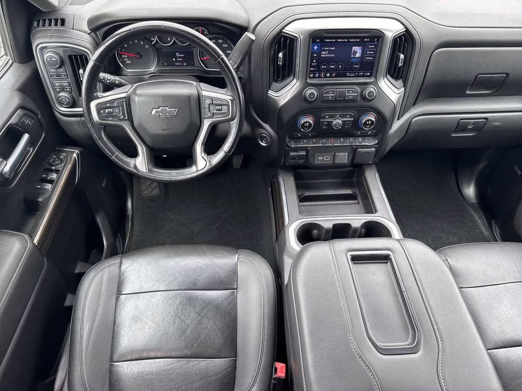 2021 Shadow Gray Metallic Chevrolet Silverado 1500 LT Trail Boss 4X4 Truck