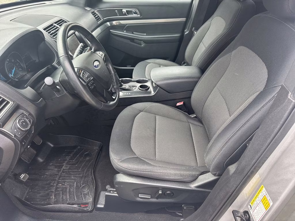 2019 Ingot Silver Ford Explorer XLT FWD SUV