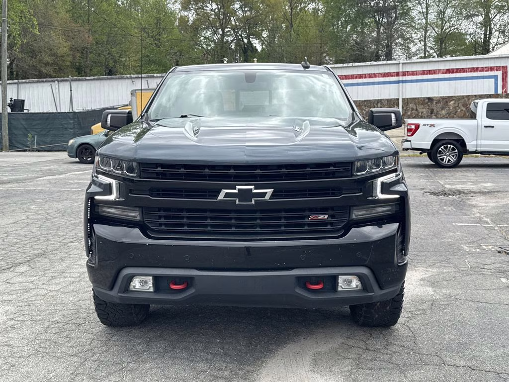 2021 Shadow Gray Metallic Chevrolet Silverado 1500 LT Trail Boss 4X4 Truck