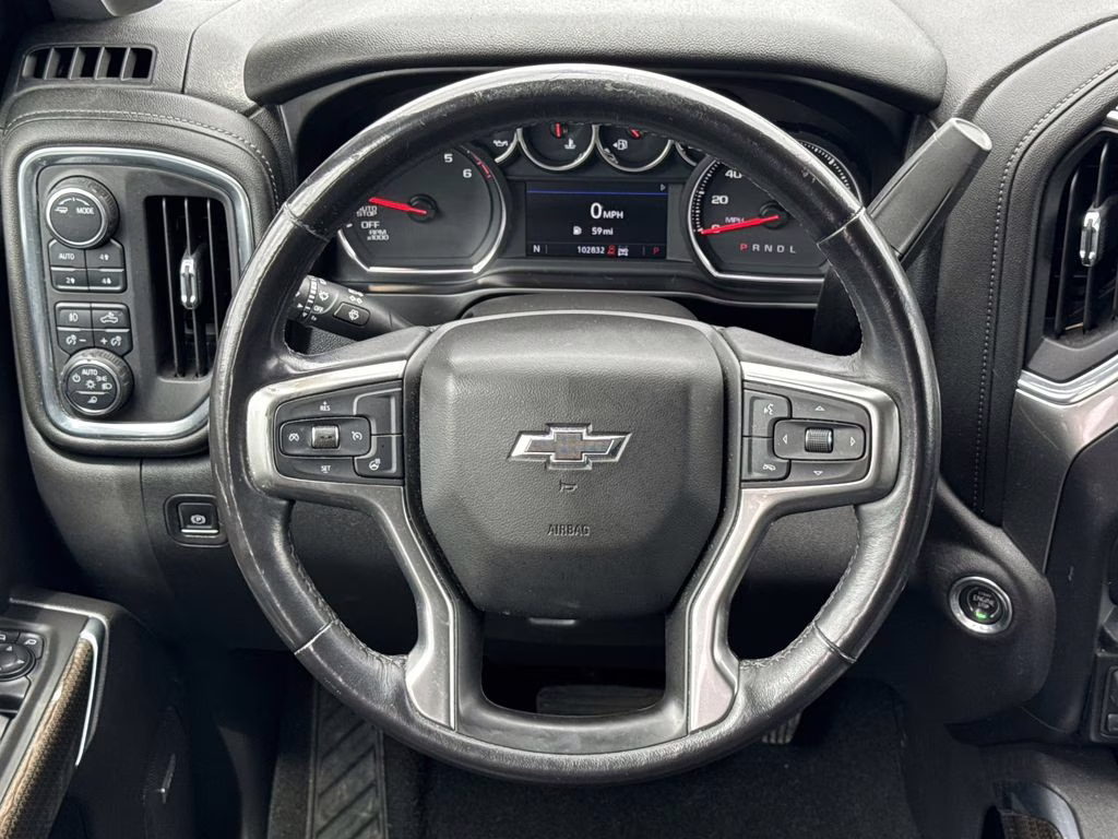 2021 Shadow Gray Metallic Chevrolet Silverado 1500 LT Trail Boss 4X4 Truck