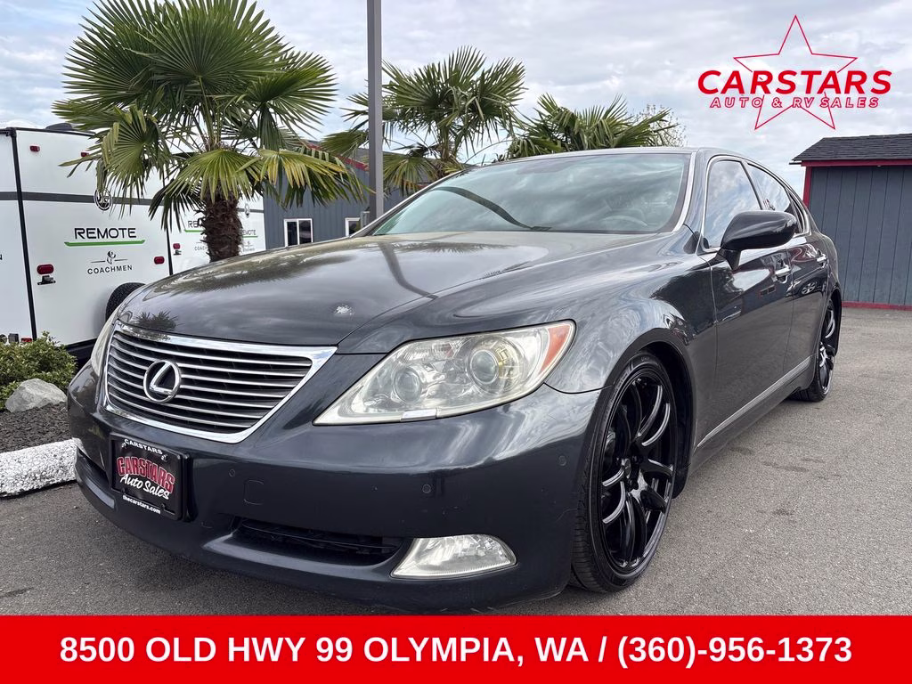 2007 Black Sapphire Pearl Lexus LS 460 RWD Sedan