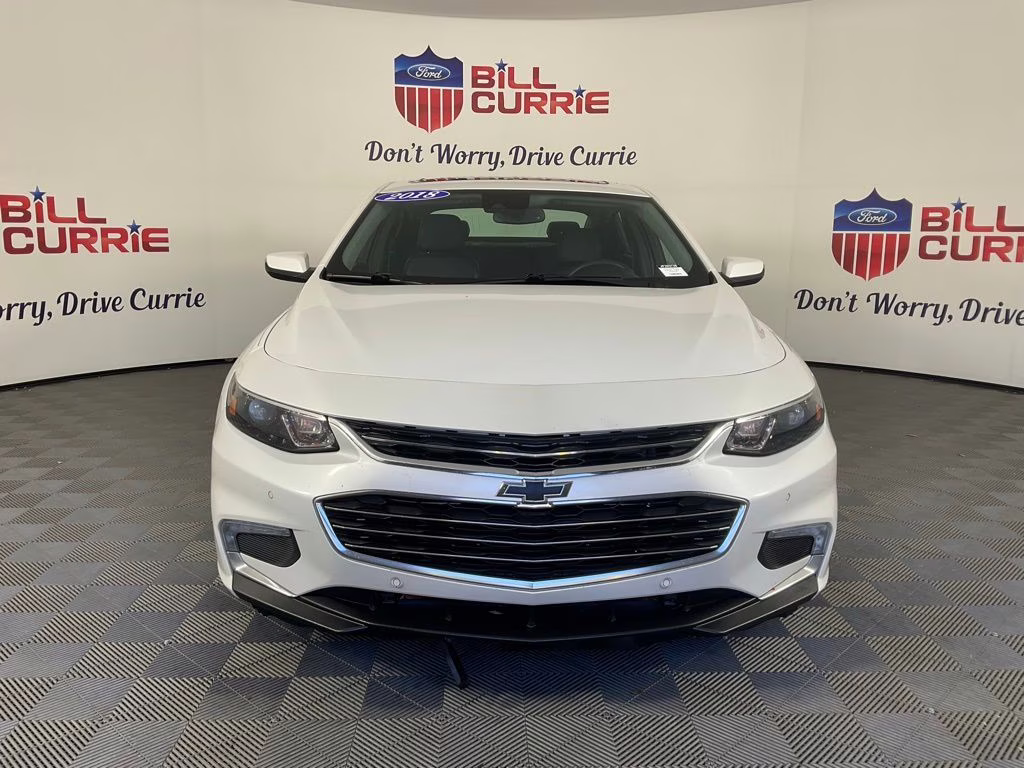 2018 Pearl Chevrolet Malibu Premier FWD Sedan