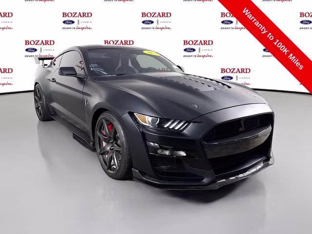 2022 Shadow Black Ford Mustang Shelby GT500 RWD Coupe